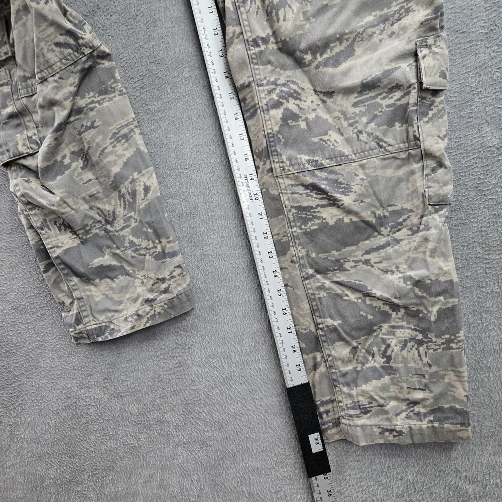 Propper Men‎ Pants 32L Gray Cargo Tiger Camouflage Air Force Utility Trouser Y2K